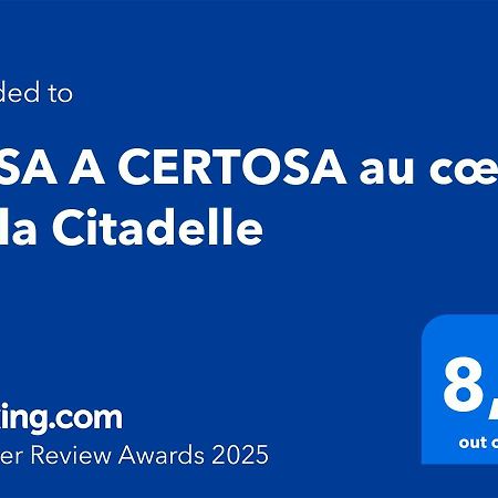 Casa A Certosa Au Coeur De La Citadelle Apartment Бастия Екстериор снимка